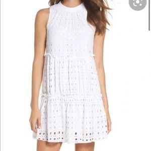 Lilly Pulitzer Indira White Eyelet Dress